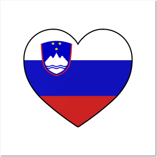 Heart - Slovenia Posters and Art